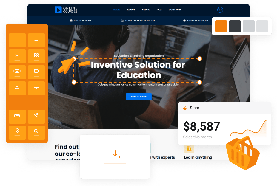 Site Builder - Professional Website. Fast!
