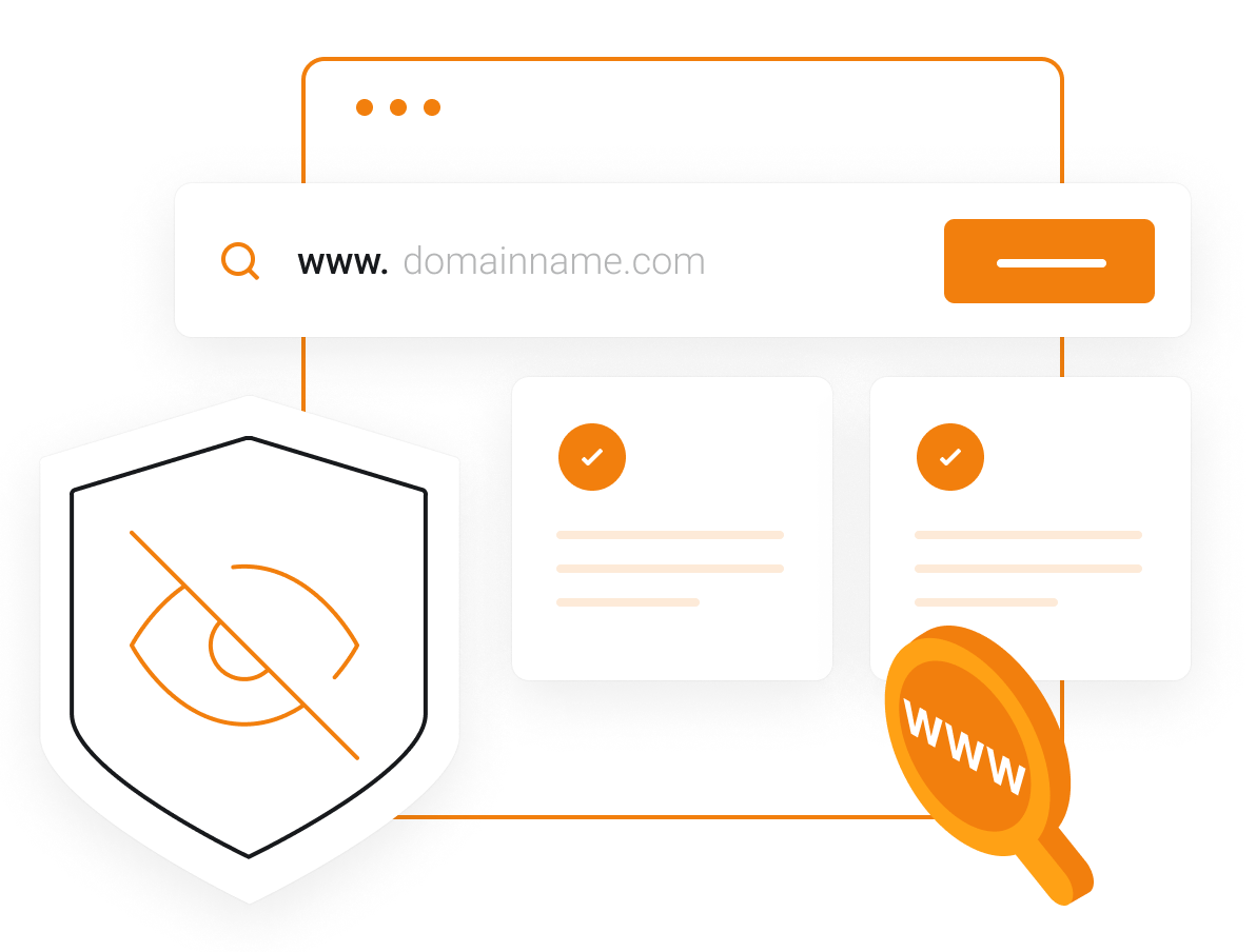 Domain Names - Private Domain Registration