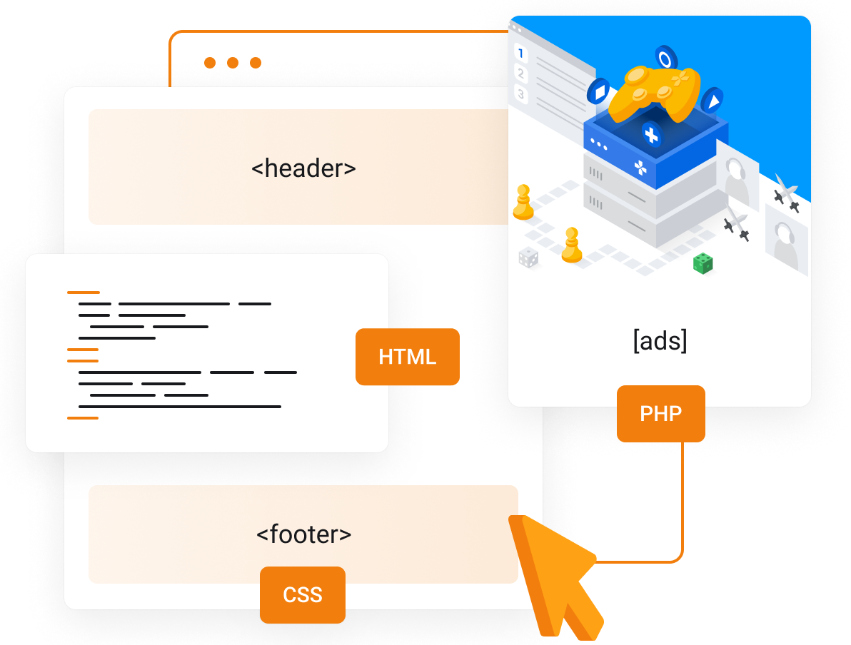 Shared Hosting - Easy Custom Code Snippets