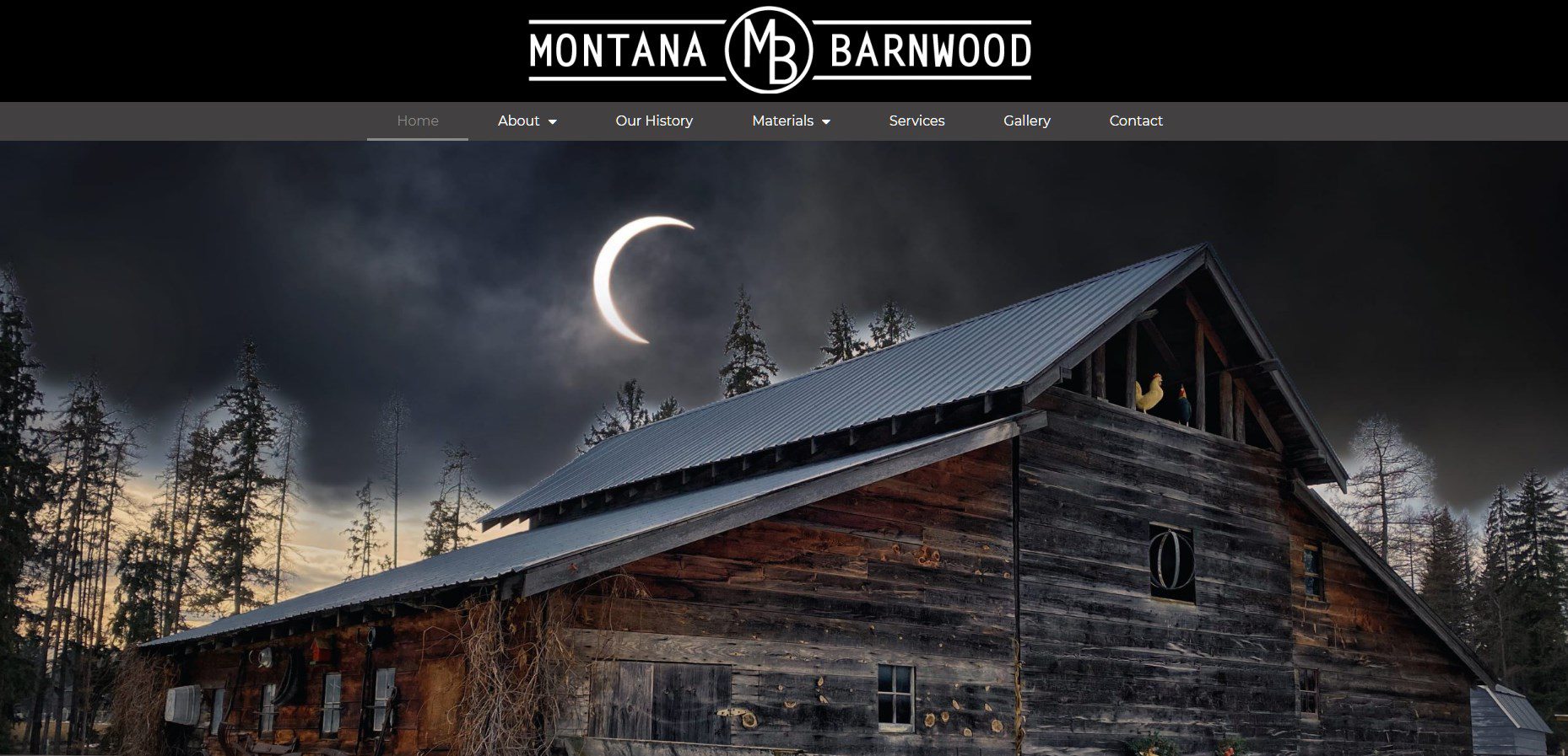 Montana Barnwood: Home Page